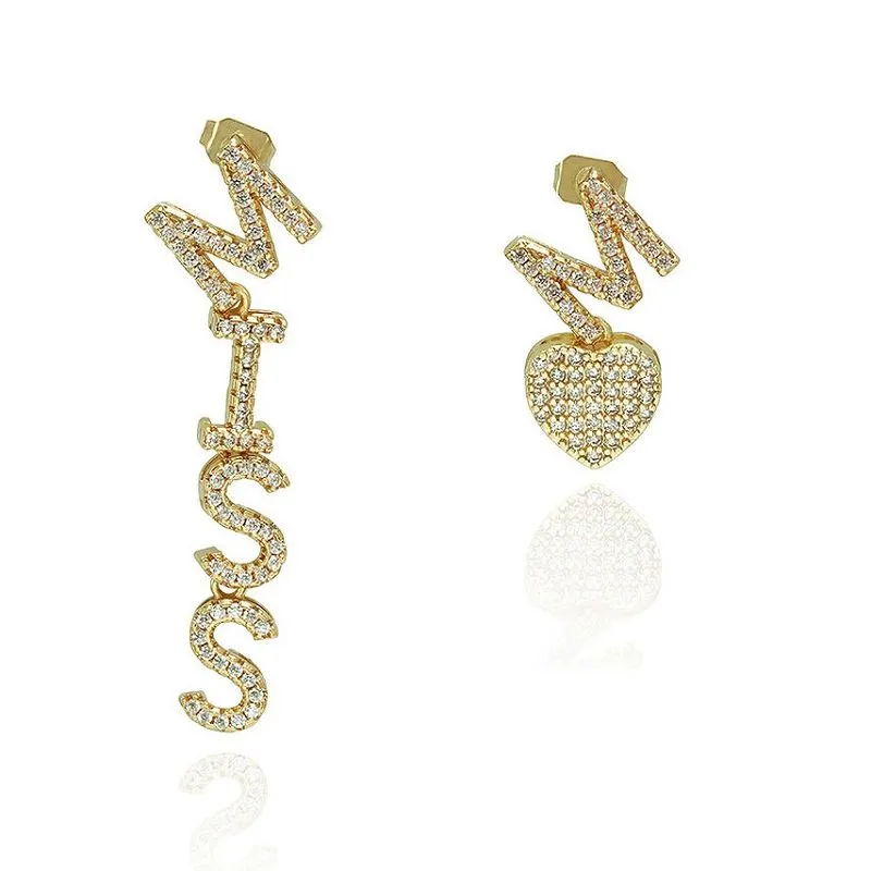 Tee itse Miss Letter -korvakoru