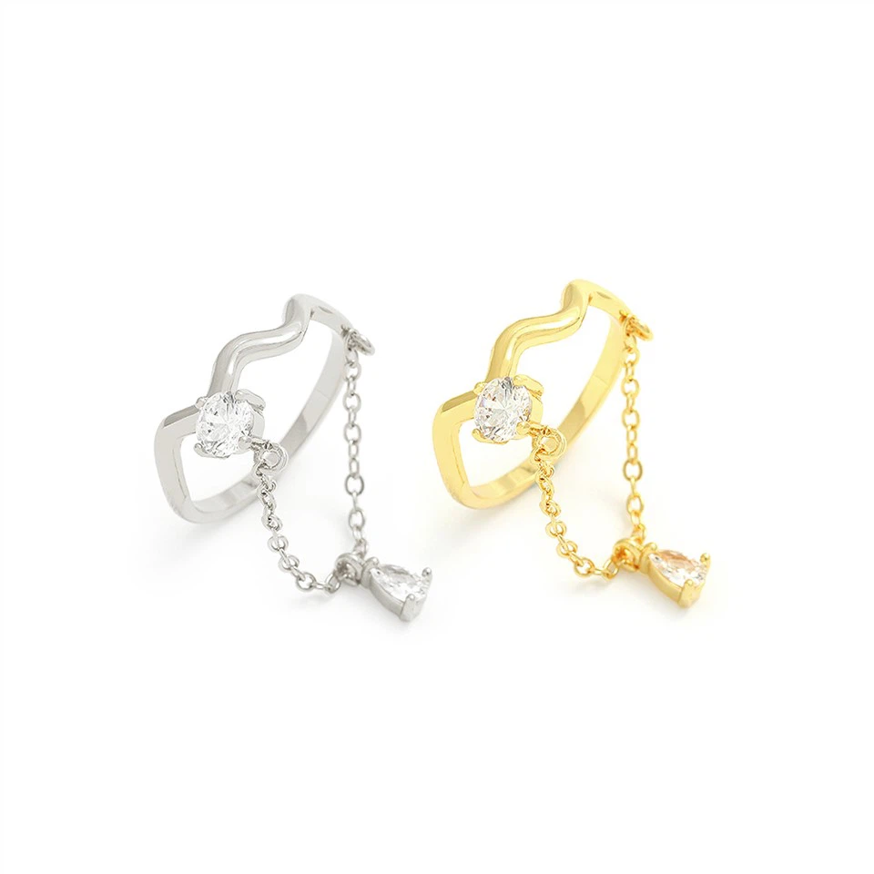 Uusi muoti Cz Ring Women