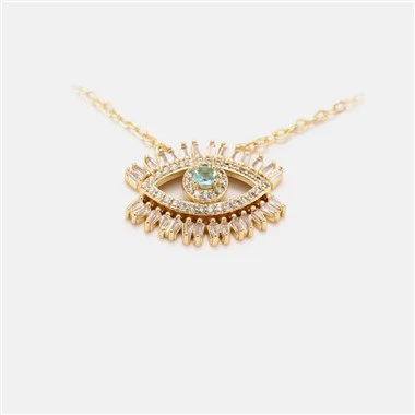 Lasinen Evil Eye -riipus