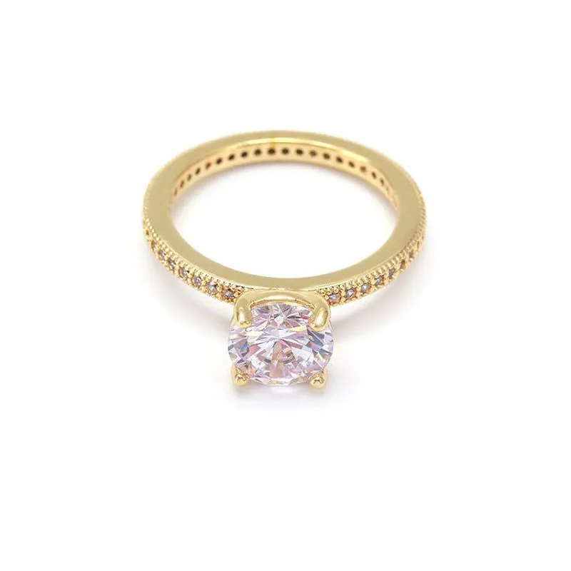 Sterling hopea valkoinen Cz vihkisormus